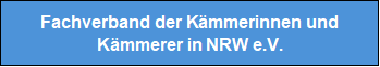Fachverband der Kämmerinnen und Kämmerer NRW Logo
